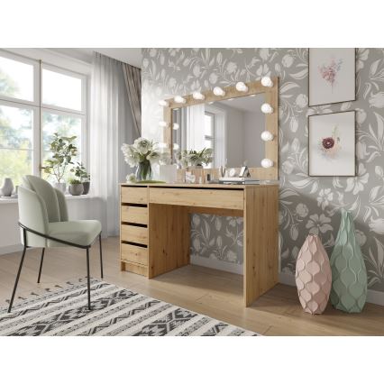 Rašomasis stalas ADA 76x120 cm Artisan ąžuolas