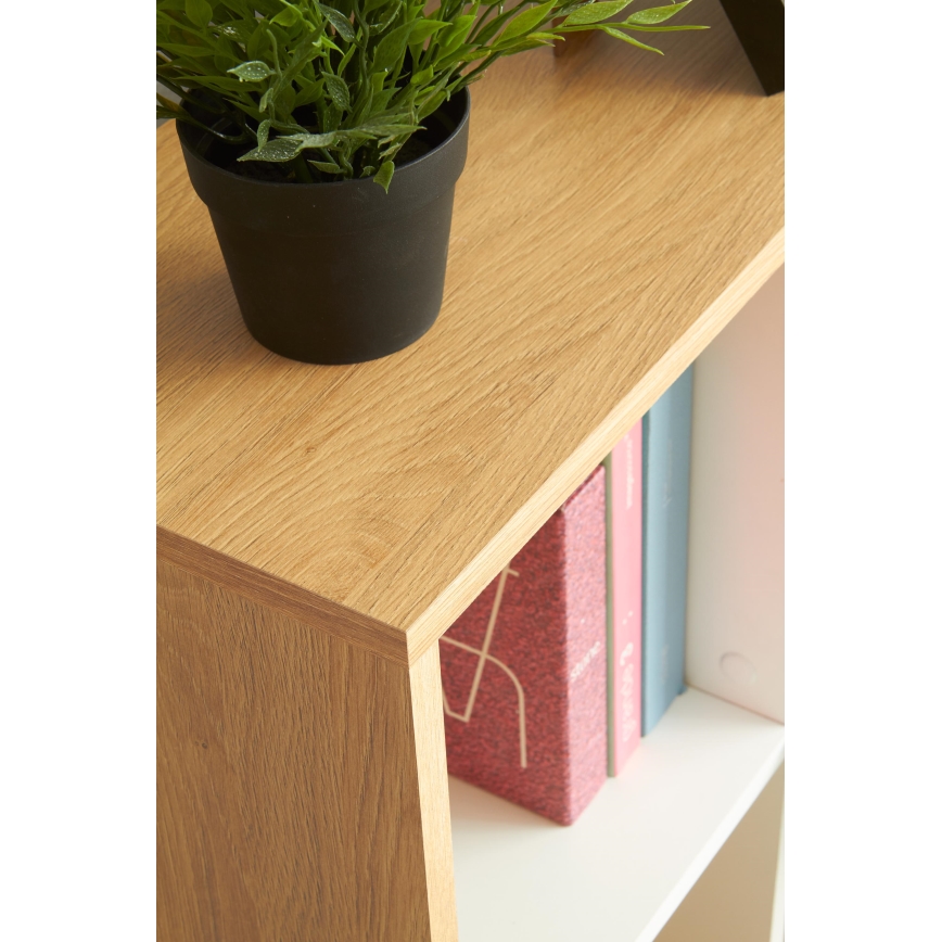 Rašomasis stalas GORA ąžuolas/balta