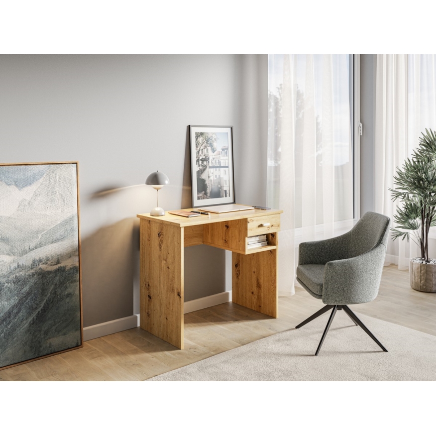 Rašomasis stalas RICO, artisan ąžuolas