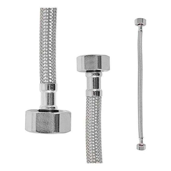 RAV Slezák IF0135.0 - lanksti prijungimo žarna FLEXI 10 cm, blizgus chromas