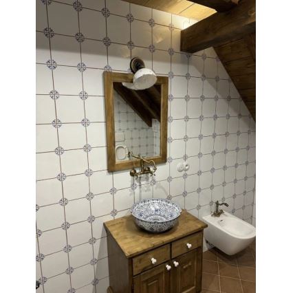 RAV Slezák MK102.5/28SM - Maišytuvas kriauklei/praustuvui MORAVA RETRO 16,8 cm, sendintas žalvaris