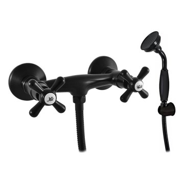 RAV Slezák MK180.5 - dušo komplektas su MORAVA maišytuvu, matinė juoda