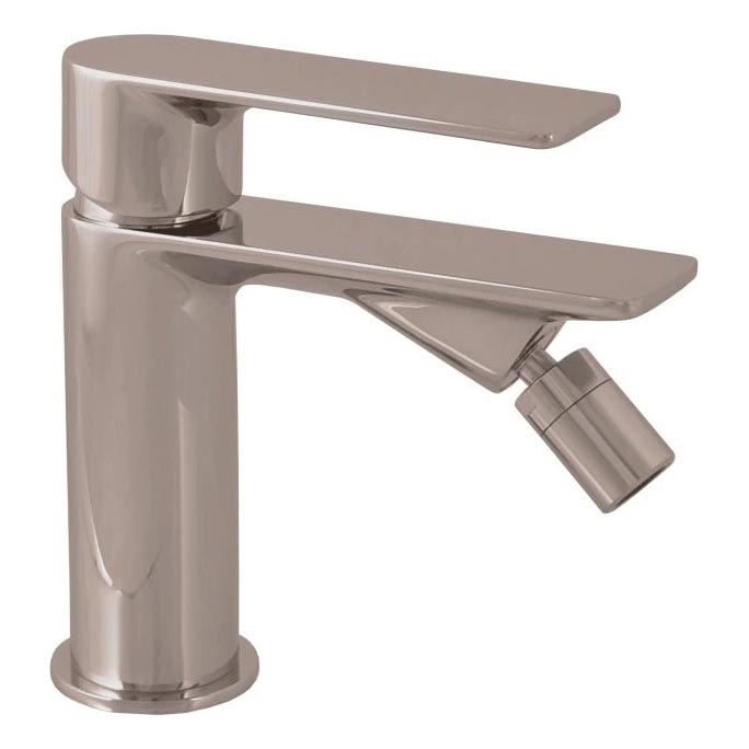 RAV Slezák NL144.0MGL - Bidetinis maišytuvas NIL, 13,6 cm, blizgus pilkas