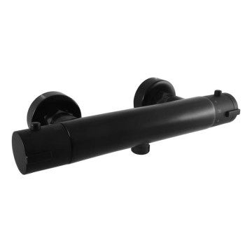 RAV Slezák TRM80.5CMAT - Termostatinis dušo maišytuvas TERMO matinė juoda