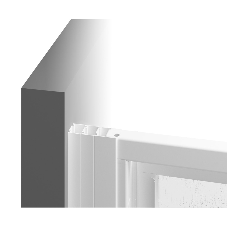Ravak 15V701R2Z1 - Dušo durys SUPERNOVA 90x198 cm baltos