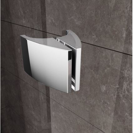 Ravak 37677U00Z1 - trijų dalių ketvirčio formos PIVOT dušo kabina 90x90 cm, satininė