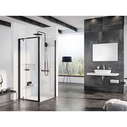 Ravak B8F0000060 - Sulankstoma dušo sėdynė OVO juoda