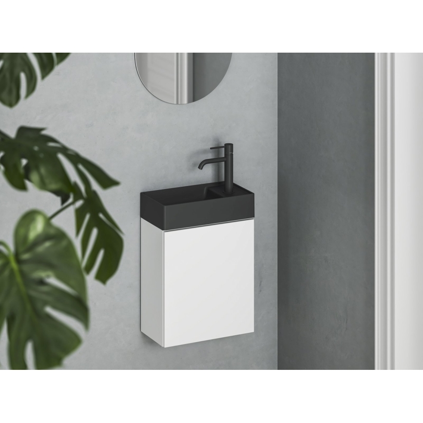 Ravak X000001386 - Vonios spintelė po praustuvu VEDA 54,5x40 cm balta