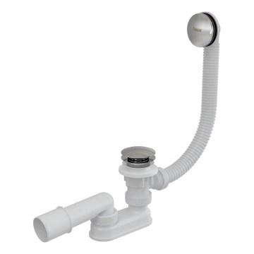 Ravak X01377 - vonios nutekėjimo ir perpylimo komplektas, blizgus chromas