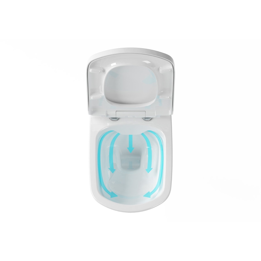 Ravak X01672 - tualeto sėdynė SoftClose CLASSIC balta