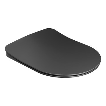 Ravak X01795 - Tualeto sėdynė SoftClose CHROME juoda