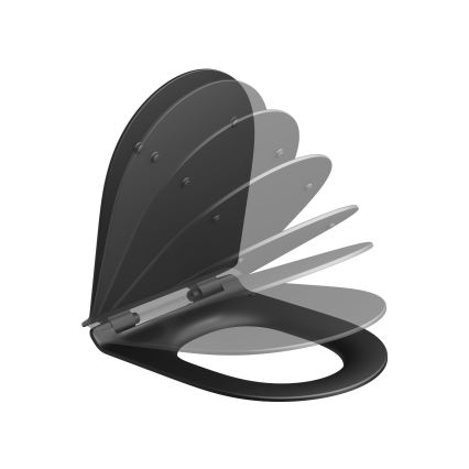 Ravak X01862 - Tualeto sėdynė SoftClose VITA SLIM juoda