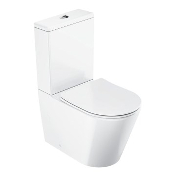 Ravak X01872 - komplektinis WC be apvado su SoftClose dangčiu ELEGANT keramika/balta
