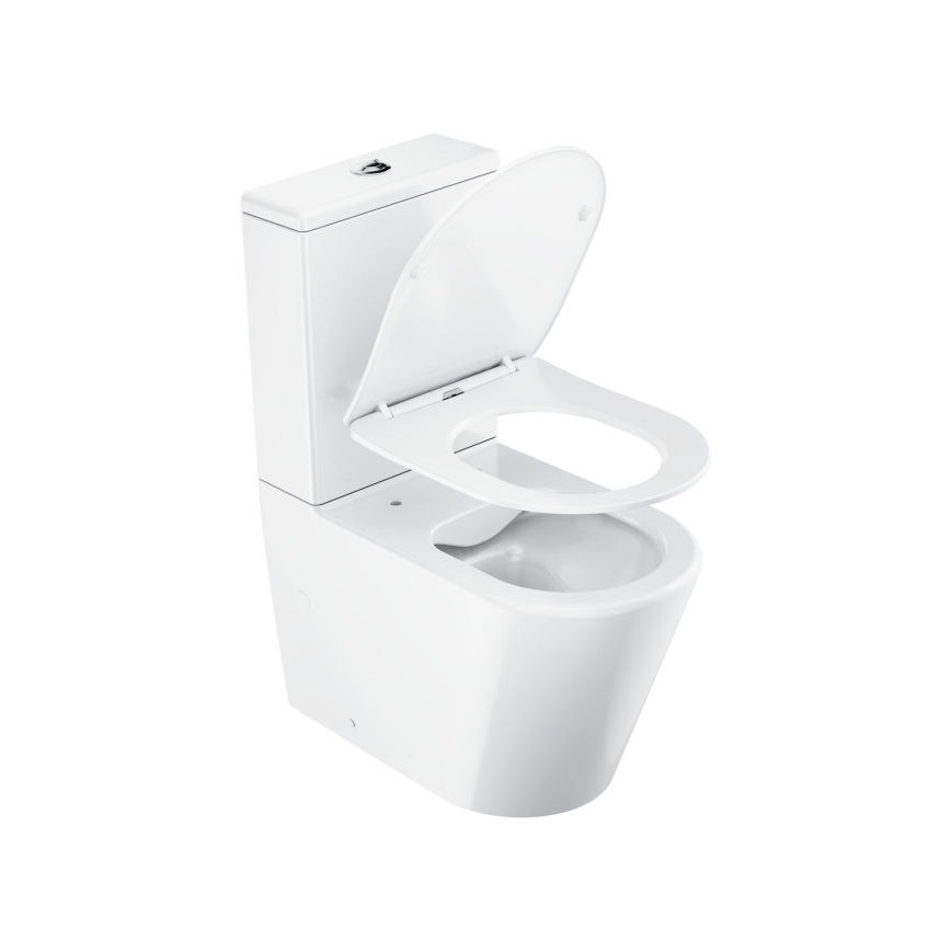 Ravak X01872 - komplektinis WC be apvado su SoftClose dangčiu ELEGANT keramika/balta