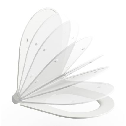 Ravak X01912 - Pakabinamas WC su bidė purkštuku CHROME keramika/balta