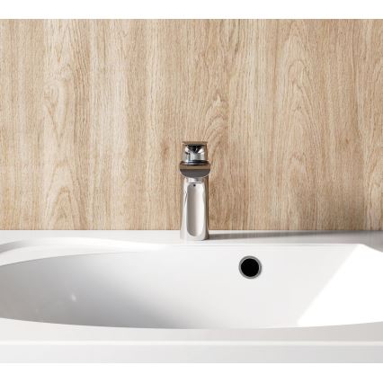 Ravak X070118 - Praustuvo maišytuvas FLAT 15,1 cm blizgus chromas