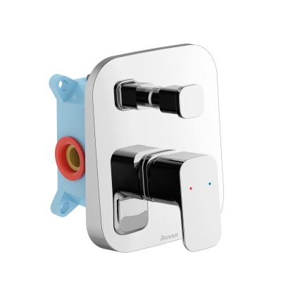 Ravak X070136 - dušo maišytuvas įleidžiamam montavimui FREE, blizgus chromas