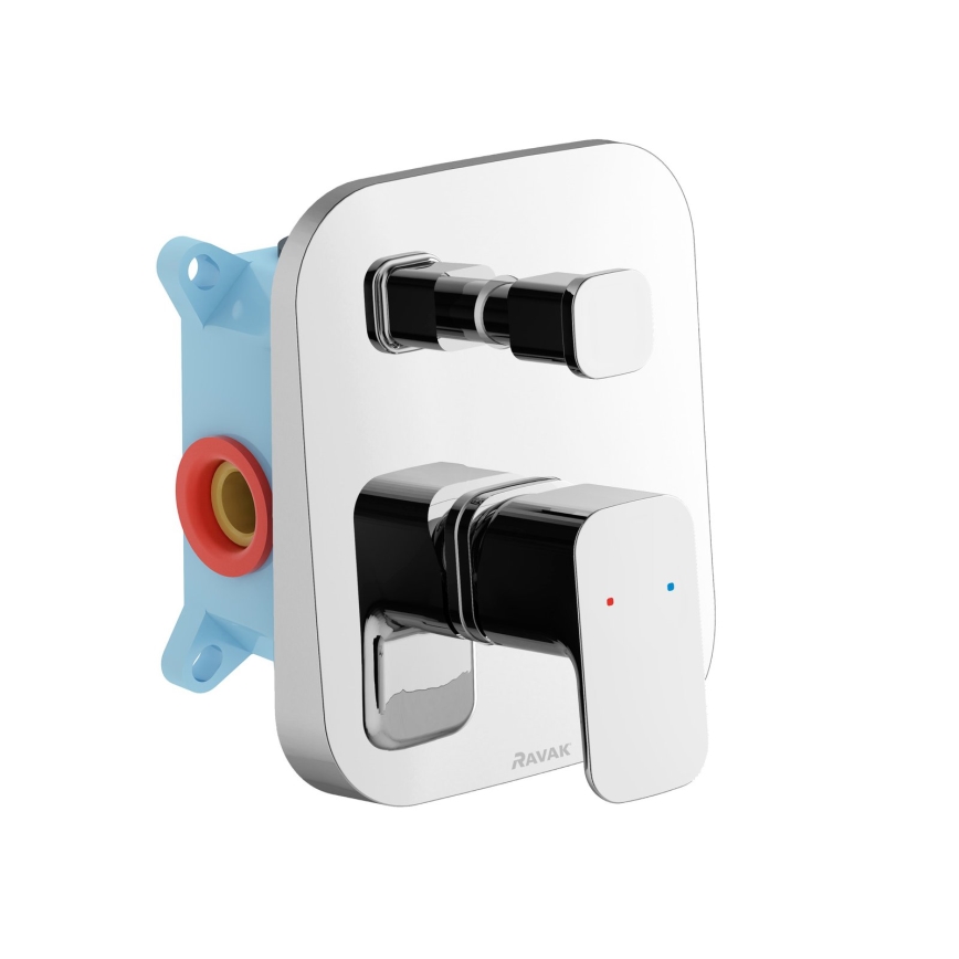 Ravak X070136 - dušo maišytuvas įleidžiamam montavimui FREE, blizgus chromas