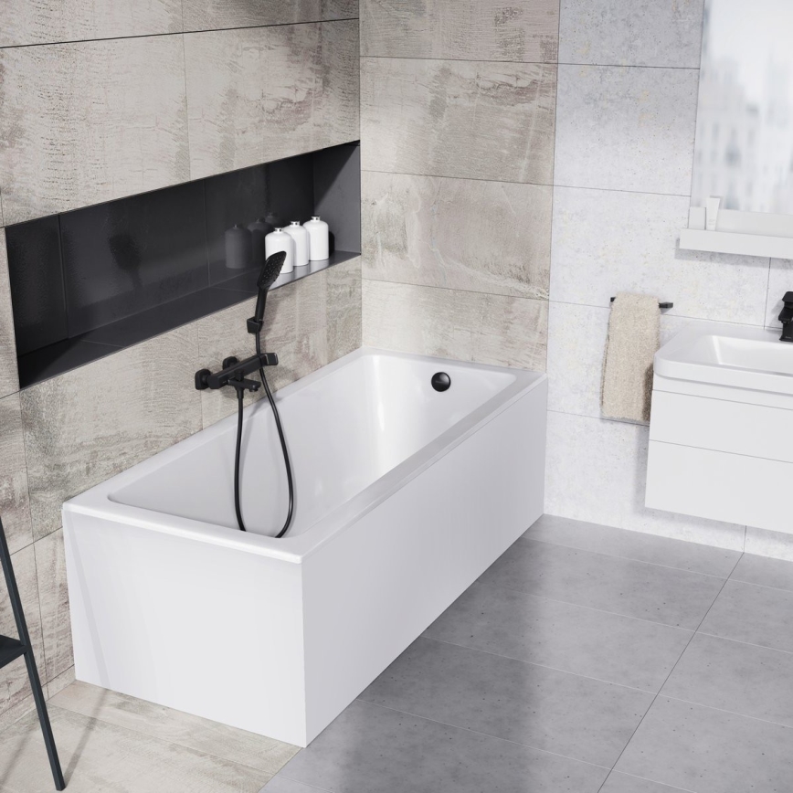 Ravak X070152 - vonios maišytuvas FREE juodas