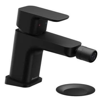 Ravak X070155 - bidetinis maišytuvas + FREE nutekėjimo komplektas, juodas