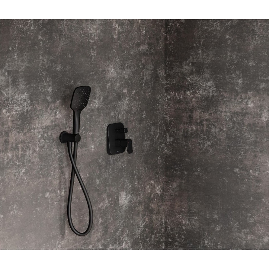 Ravak X070156 - Potinkinis dušo maišytuvas FREE, juodas