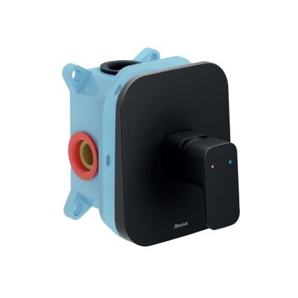 Ravak X070159 - Dušo maišytuvas potinkiniam montavimui FREE juodas