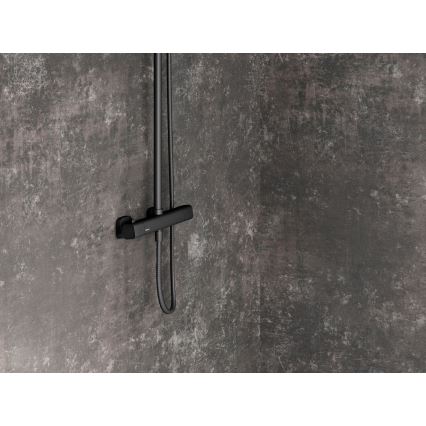 Ravak X070160 - dušo komplektas FREE su termostatiniu maišytuvu, juodas