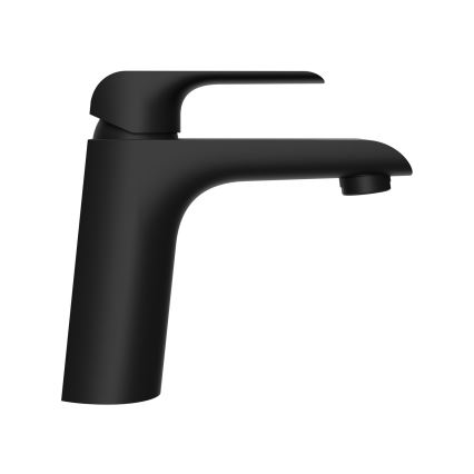 Ravak X070173 - Praustuvo maišytuvas FLAT 15,1 cm matinė juoda