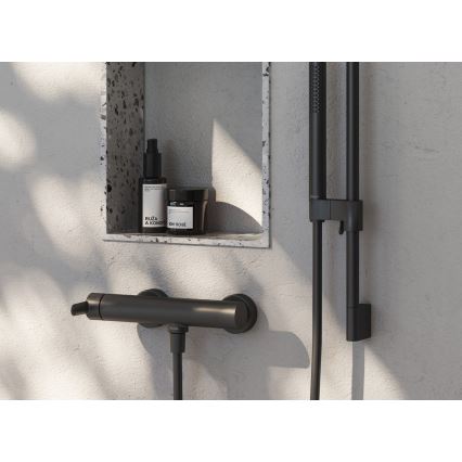 Ravak X070187 - Dušo maišytuvas PURI juodas