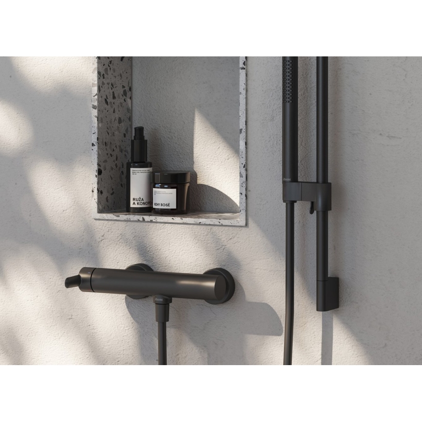 Ravak X070187 - Dušo maišytuvas PURI juodas