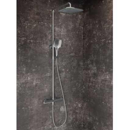 Ravak X070442 - dušo komplektas su termostatiniu maišytuvu FLAT, blizgus chromas
