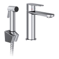Ravak X070450 - praustuvo maišytuvas su bidetiniu purkštuku CHROME blizgus chromas