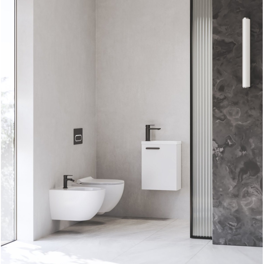 Ravak X070460 - Praustuvo maišytuvas CHROME 17,7 cm juodas