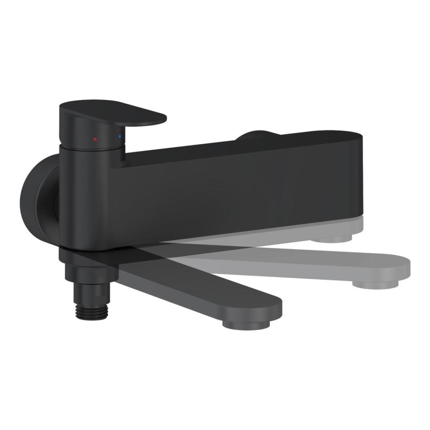 Ravak X070463 - vonios maišytuvas CHROME juodas