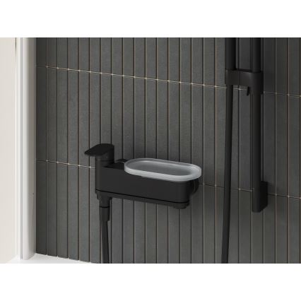 Ravak X070463 - vonios maišytuvas CHROME juodas