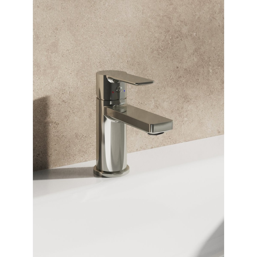 Ravak X070482 - Praustuvo maišytuvas SOLAR 13,5 cm blizgus chromas