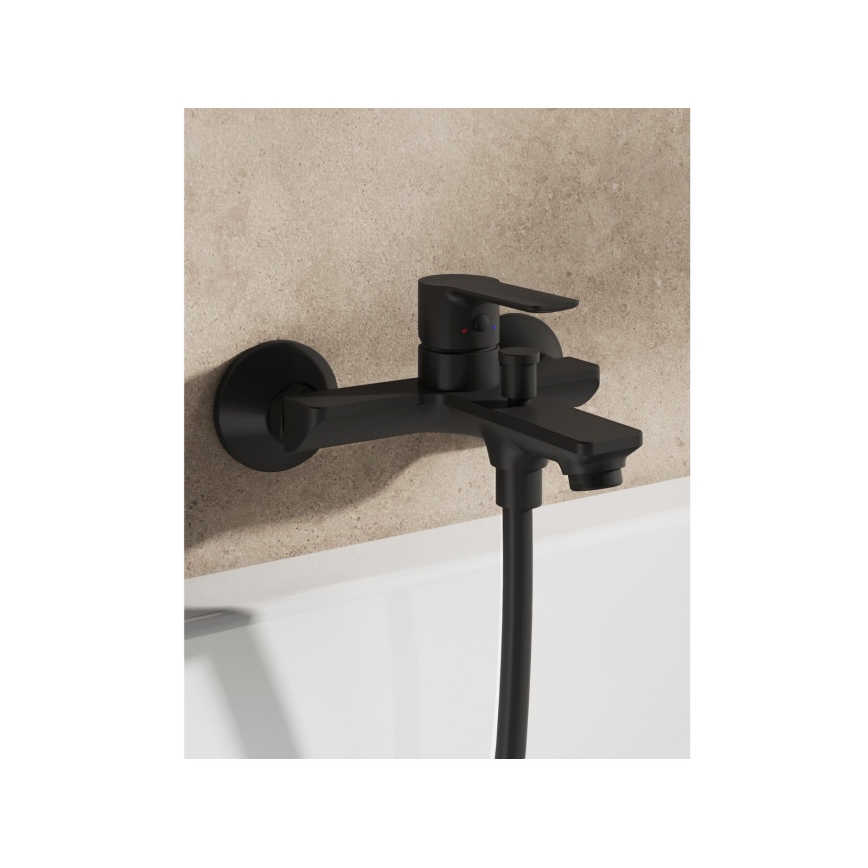 Ravak X070491 - Vonios maišytuvas SOLAR juodas