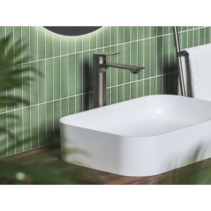 Ravak X070653 - Praustuvo maišytuvas PLAN 30 cm, šlifuotas grafitas