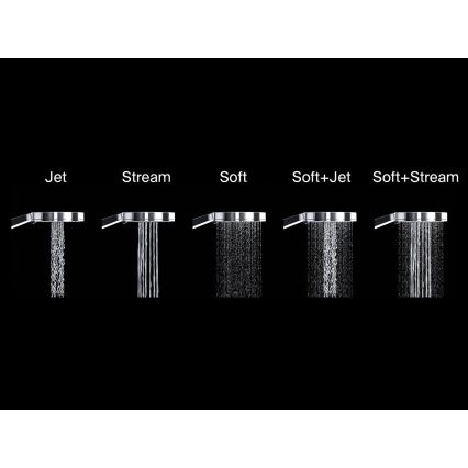 Ravak X07P008 - rankinė dušo galvutė, blizgus chromas