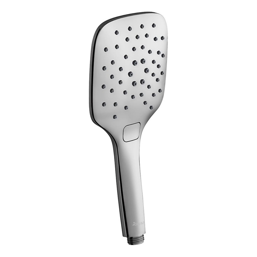 Ravak X07P348 - Rankinė dušo galvutė su mygtuku, blizgus chromas