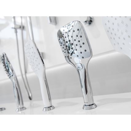 Ravak X07P348 - Rankinė dušo galvutė su mygtuku, blizgus chromas