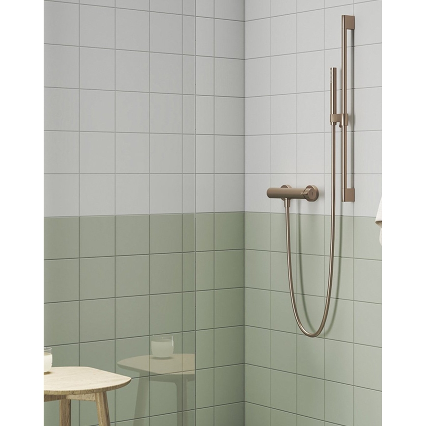 Ravak X07P715 - Dušo strypas 70 cm, šlifuoto rožinio aukso spalvos