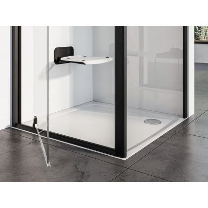 Ravak XA037711010 - Kvadratinis dušo padėklas PERSEUS 90x90 cm, baltas