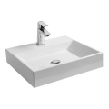 Ravak XJO01250000 - Pakabinamas praustuvas NATURAL 50x45 cm liejamas marmuras/balta