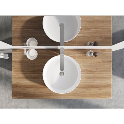 Ravak XJX01140001 - praustuvas ant stalviršio UNI, skersmuo 40 cm, keramika/balta