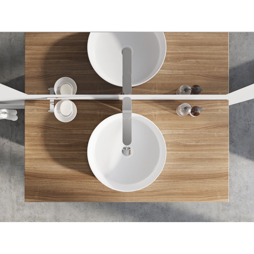 Ravak XJX01140001 - praustuvas ant stalviršio UNI, skersmuo 40 cm, keramika/balta