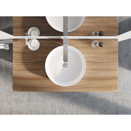 Ravak XJX01140002 - Praustuvas ant stalviršio UNI SLIM, plotis 40 cm, keramika/balta