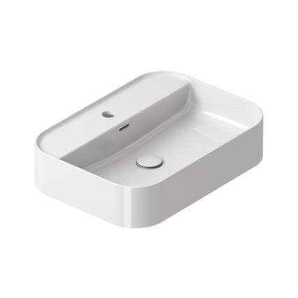 Ravak XJX01155005 - Ant stalviršio montuojamas praustuvas CERAMIC SLIM 55x40 cm keramika/balta