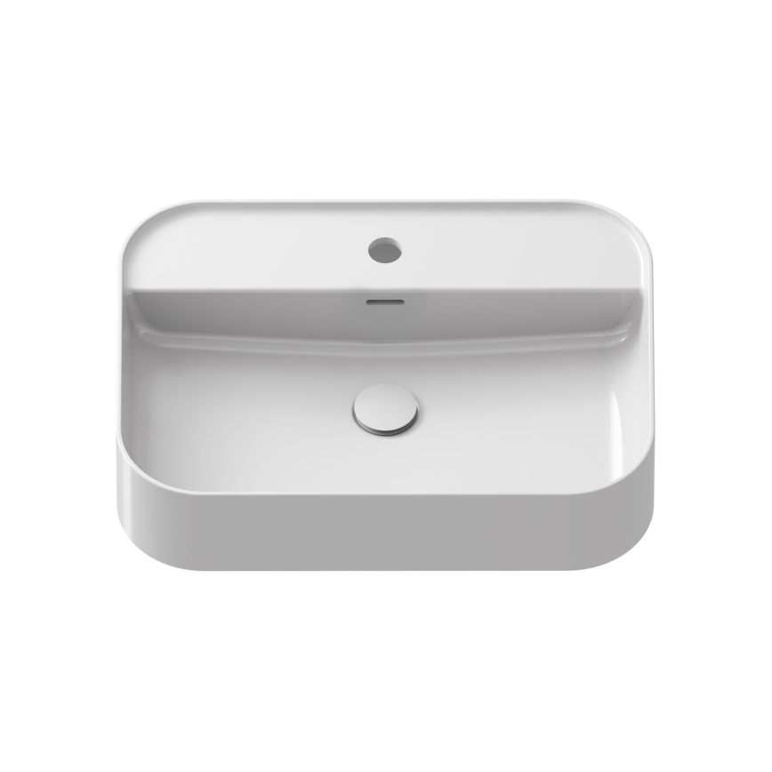 Ravak XJX01155005 - Ant stalviršio montuojamas praustuvas CERAMIC SLIM 55x40 cm keramika/balta