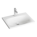 Ravak XJX01250000 - Įleidžiamas praustuvas BALANCE 50x46,5 cm keramika/balta